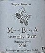 画像2: Respect Growers リスペクト グローワーズ MBA cuvee City Farm エムビーエーキュベ シティファーム 2016 750ml (2)