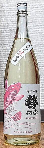 画像1: 勢正宗 Spring carp 純米吟醸 無濾過生原酒 720ml or 1800ml R5BY (1)