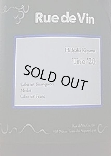 画像2: Rue de Vin リュードヴァン トリオ 2020 750ml (2)