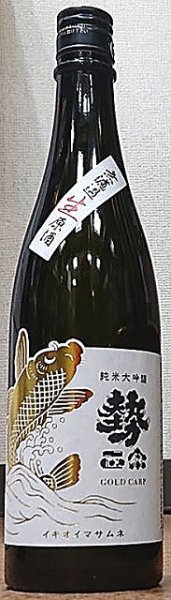 画像2: 勢正宗 Gold carp 純米大吟醸 無濾過 生原酒 720ml or 1800ml 令和5BY (2)
