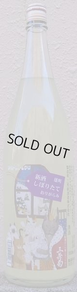 画像1: 三芳菊 令和5BY 新酒しぼりたて 雄町 純米吟醸 無濾過 生原酒 おりがらみ 720ml or 1800ml (1)