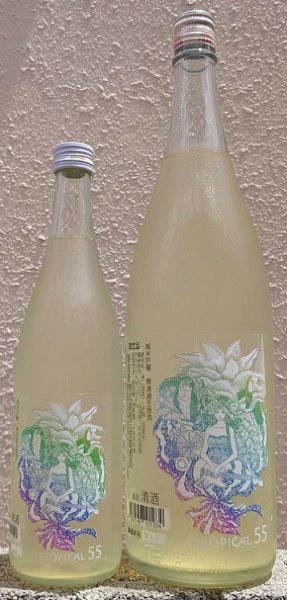 画像1: 三芳菊 トロピカル 純米吟醸 山田錦 無濾過 生原酒 おりがらみ 720ml or 1800ml 令和6BY (1)