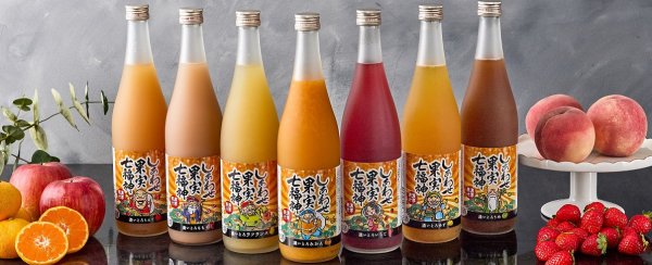 画像1: 【常温便送料無料：選べる2本セット】 しあわせ果実 七福神 濃いとろシリーズ 720ml 全7種より2本選択 (1)